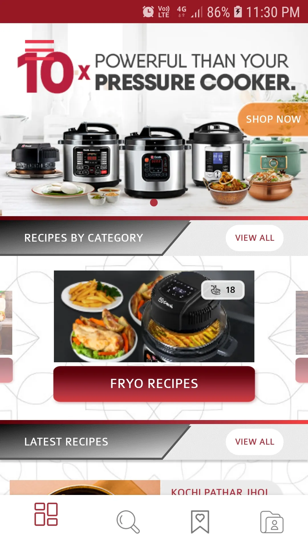 Geek Recipes | Indus Appstore | Screenshot