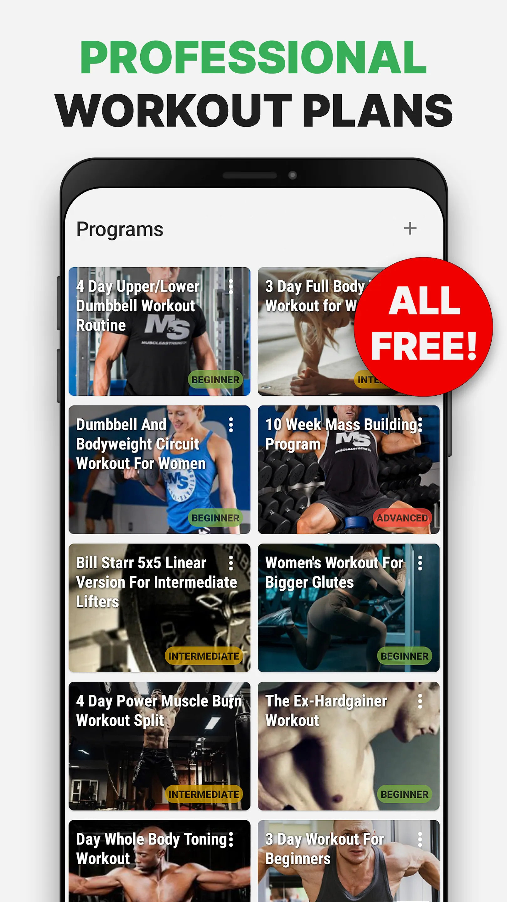 Workout Planner — GymKeeper | Indus Appstore | Screenshot