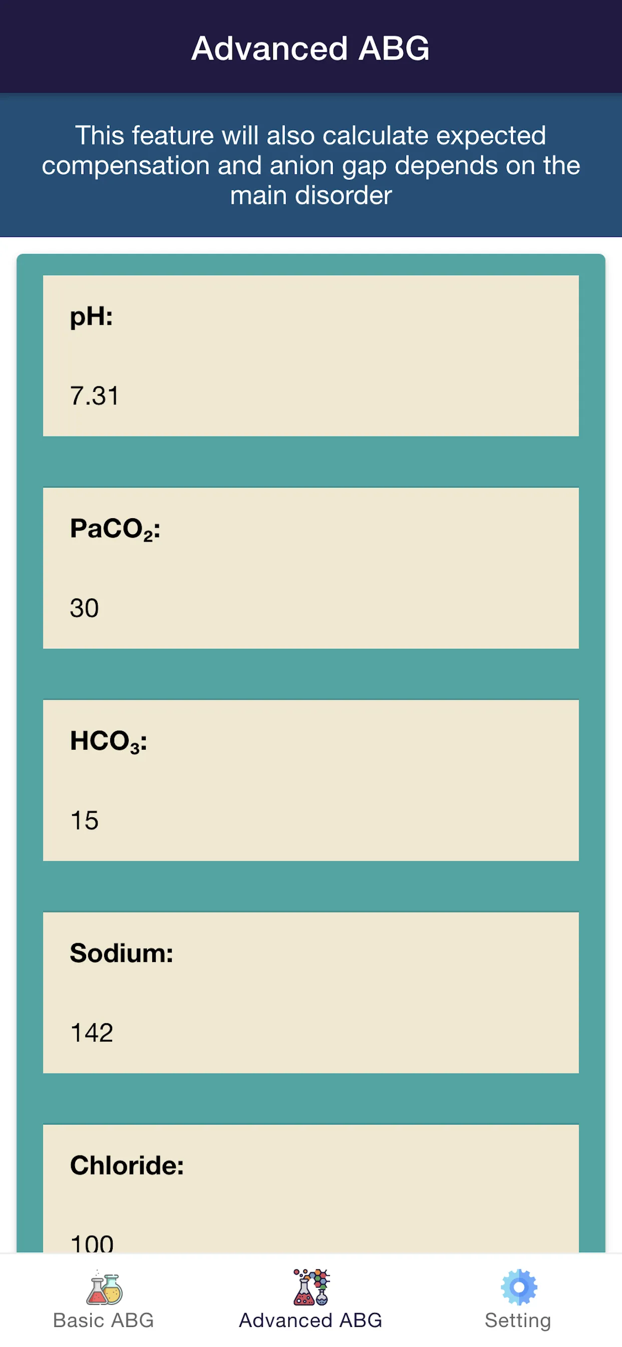 Complete ABG Analysis | Indus Appstore | Screenshot