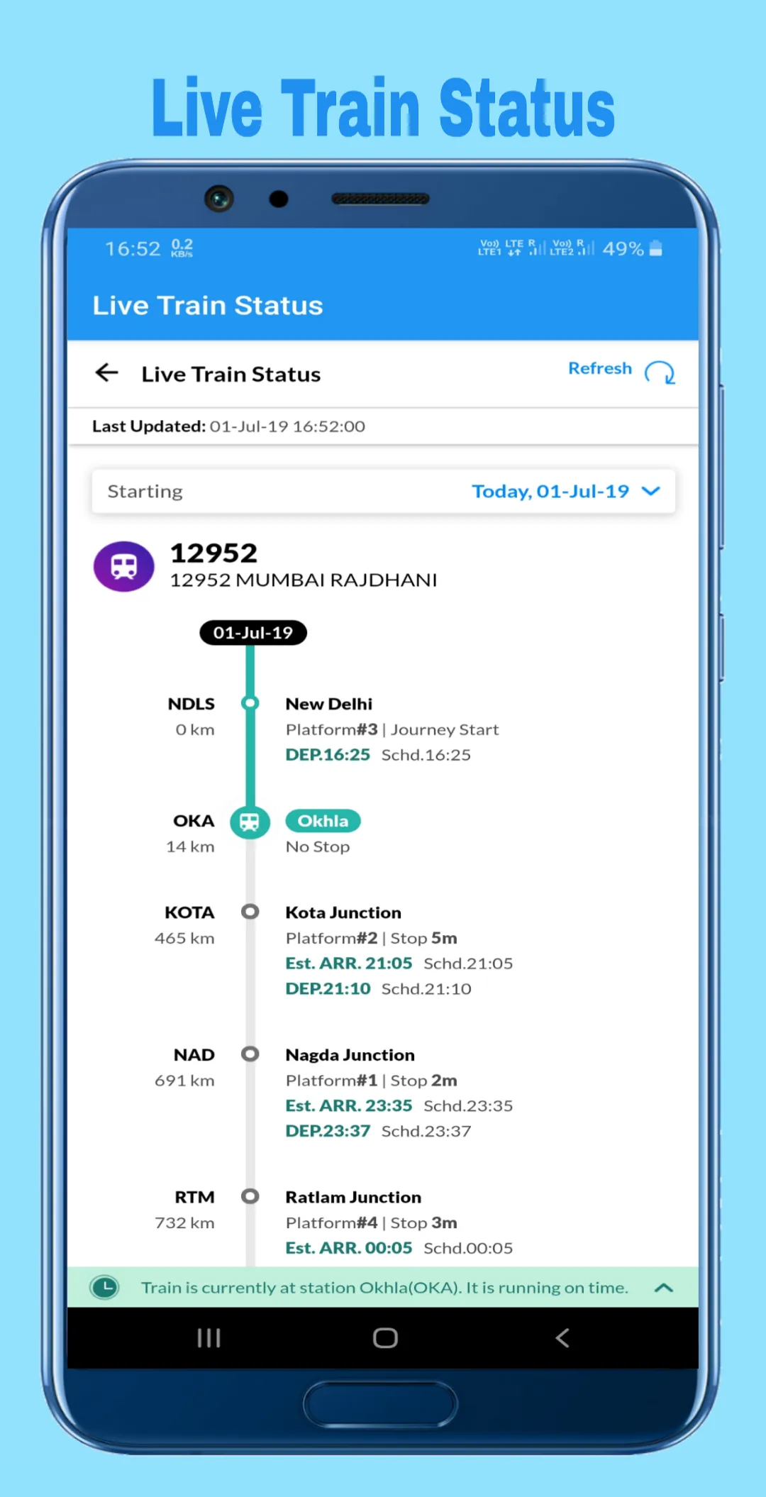 Train Enquiry Live Train PNR | Indus Appstore | Screenshot