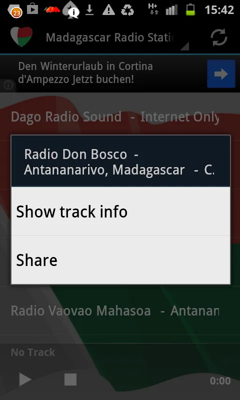 Madagascar Radio Music & News | Indus Appstore | Screenshot