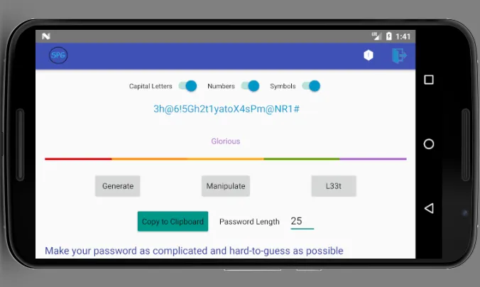 Simple Password Generator | Indus Appstore | Screenshot