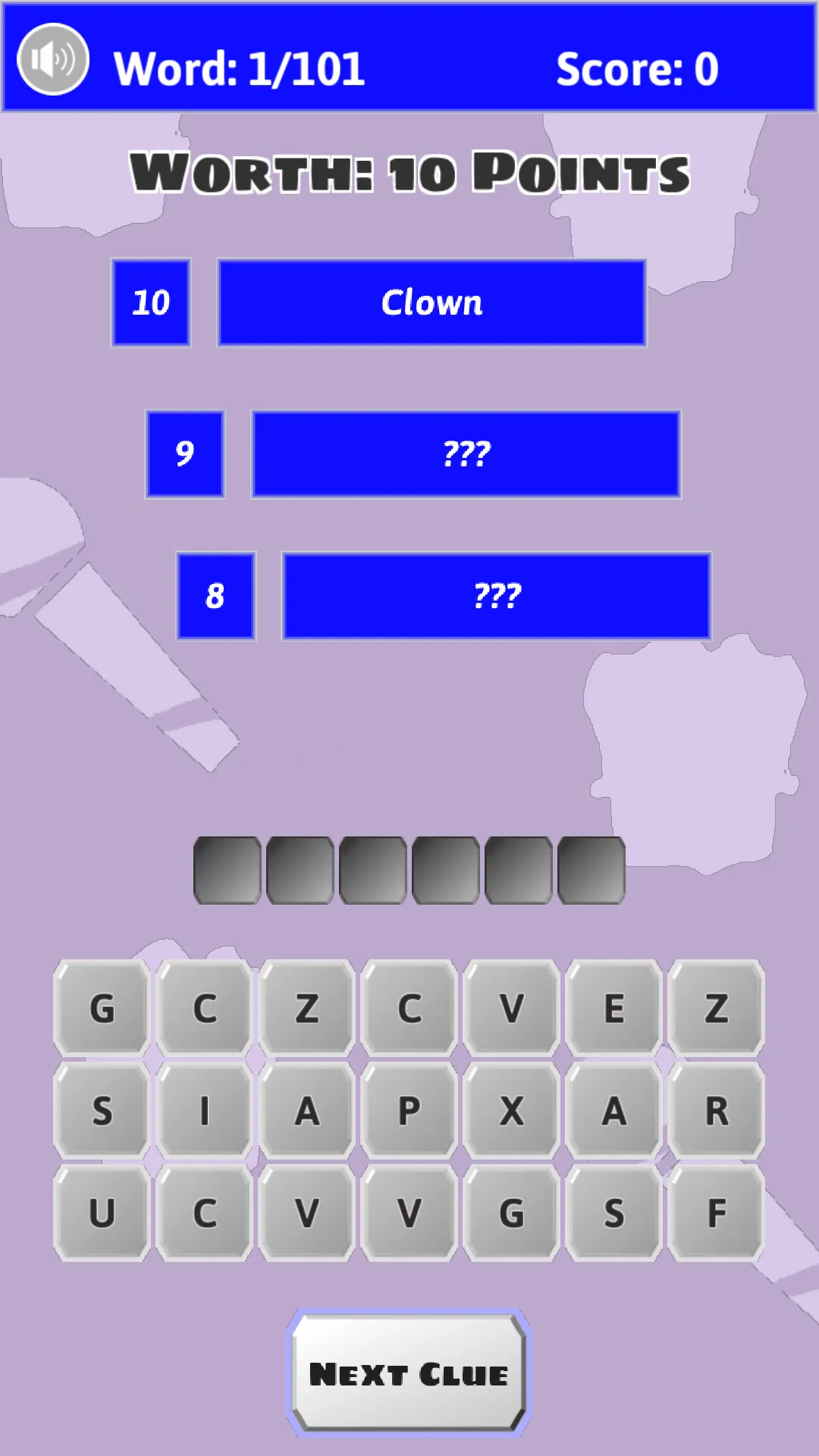 Three Clues Game | Indus Appstore | Screenshot