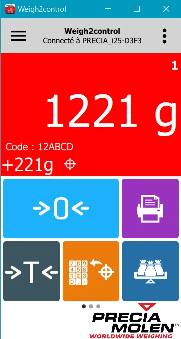 Weigh2Control | Indus Appstore | Screenshot