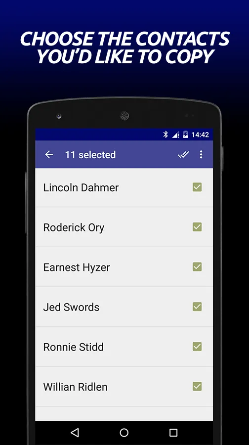 Transfer Contacts | Indus Appstore | Screenshot