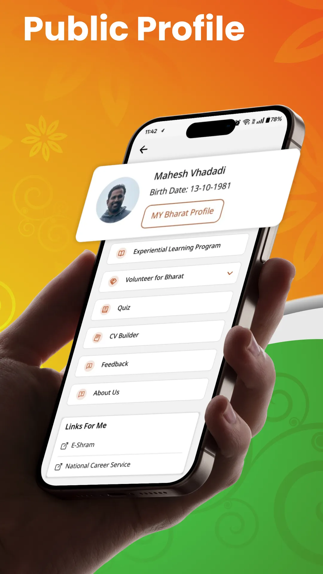 MY Bharat | Indus Appstore | Screenshot