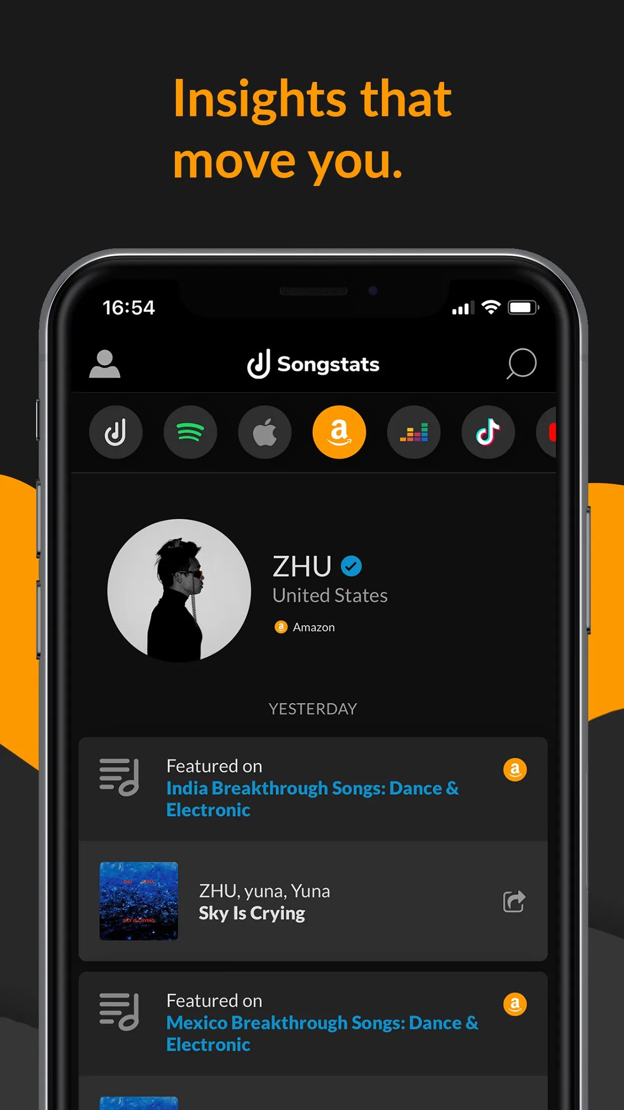 Songstats: Music Analytics | Indus Appstore | Screenshot