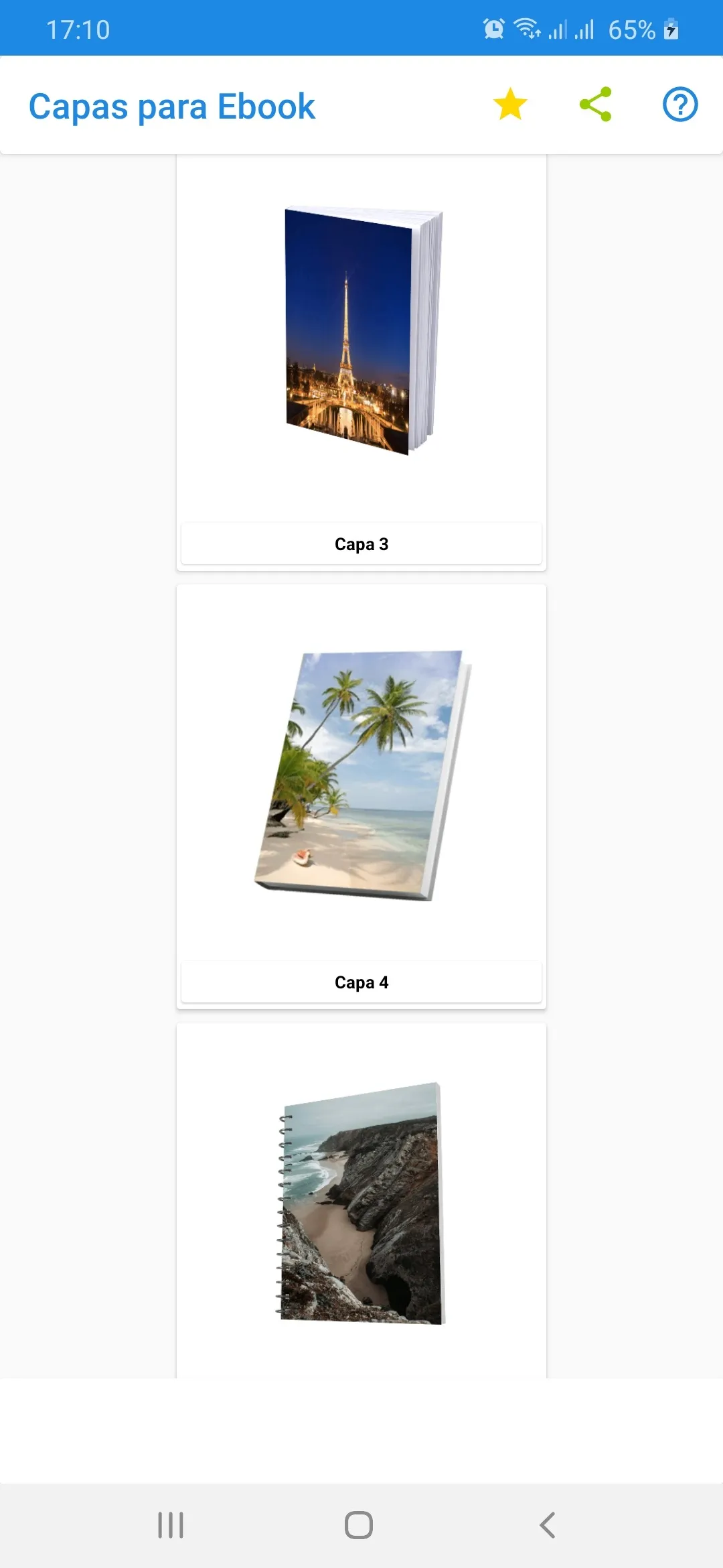 Capas para Ebook Gerar Capa 3d | Indus Appstore | Screenshot