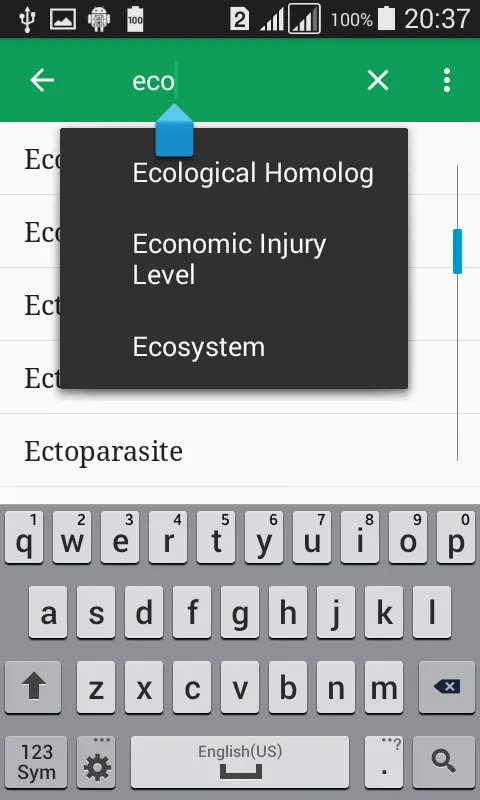 Entomology Dictionary Offline | Indus Appstore | Screenshot