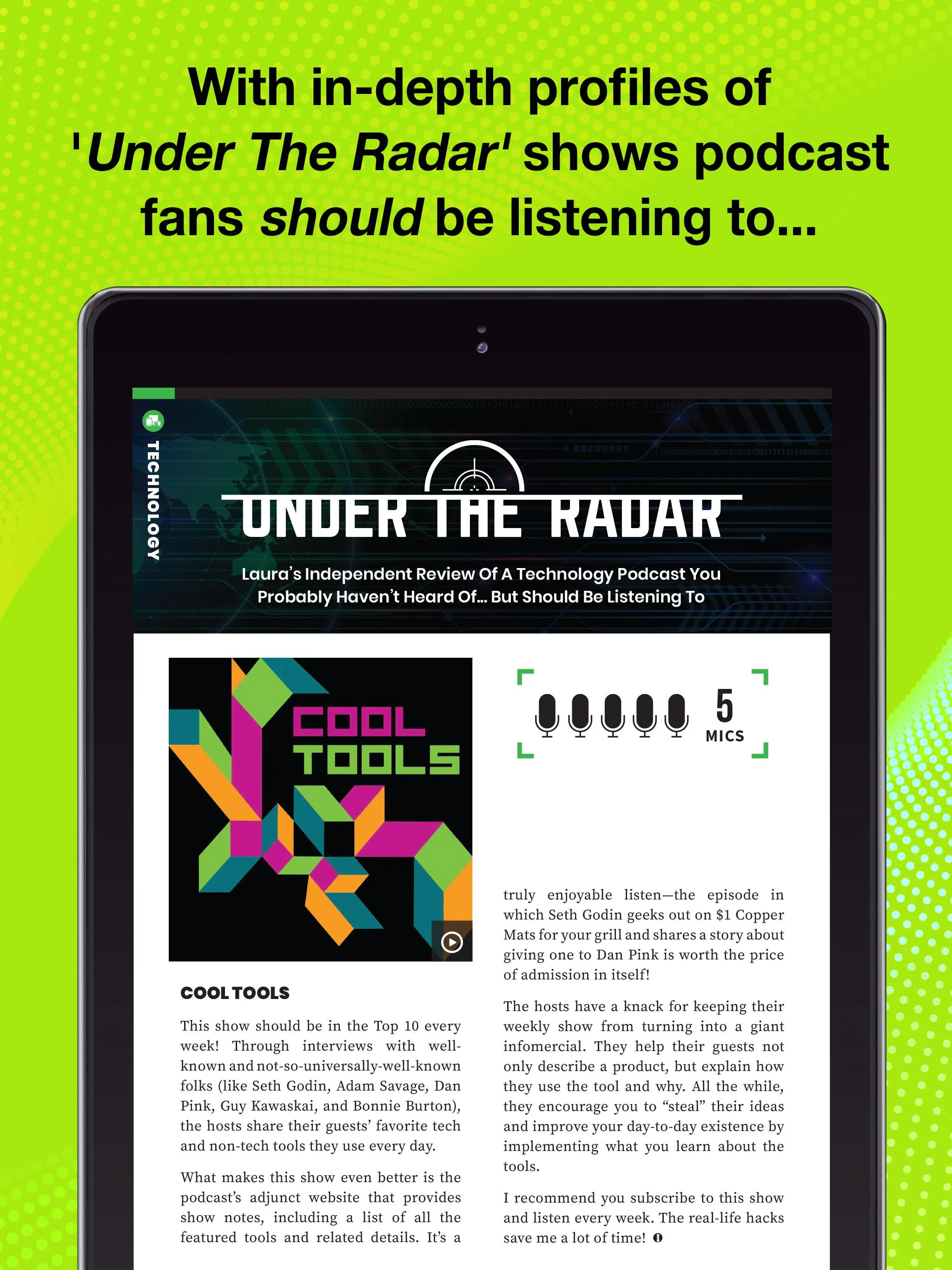 Podcast Magazine | Indus Appstore | Screenshot