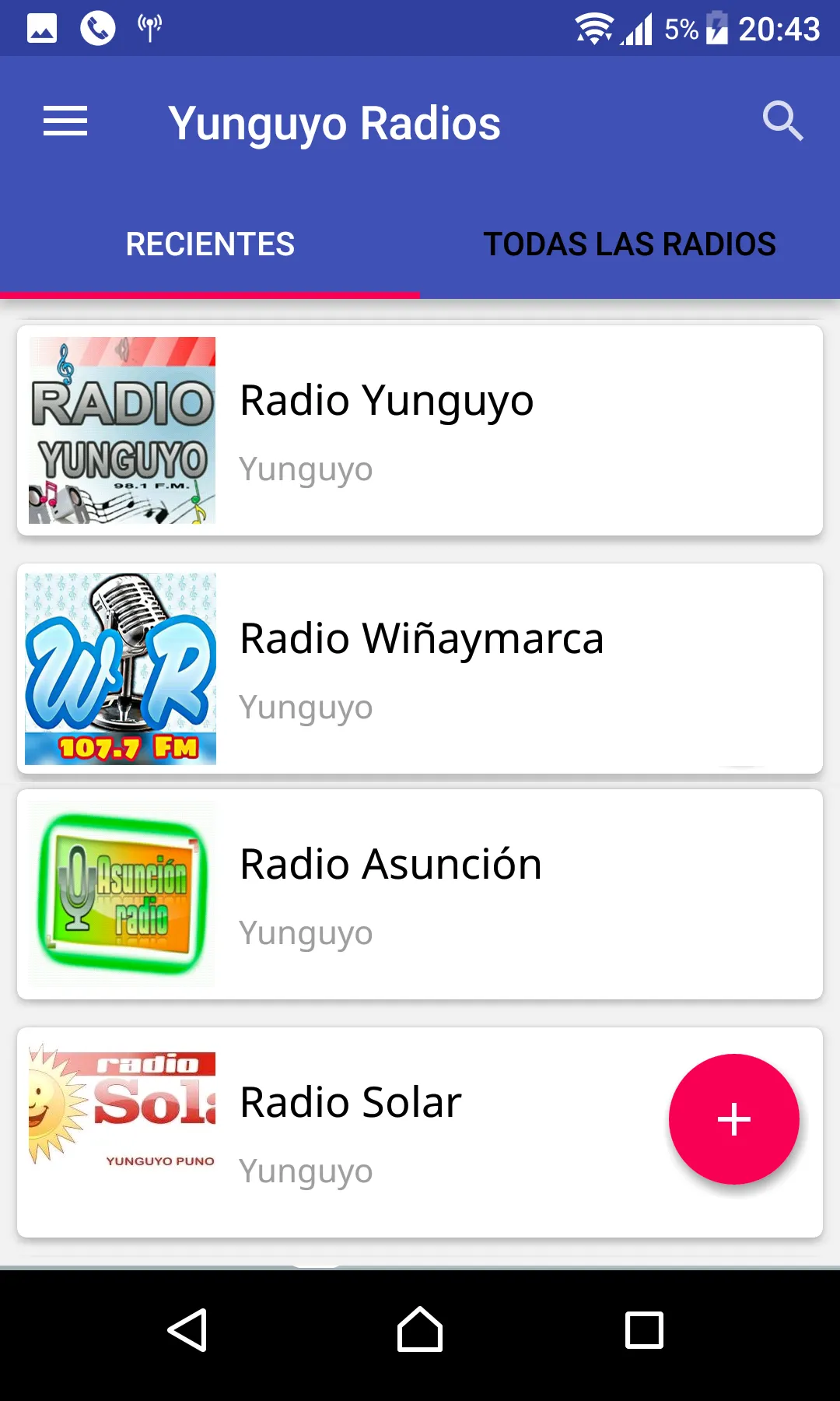 Radios de Yunguyo | Indus Appstore | Screenshot