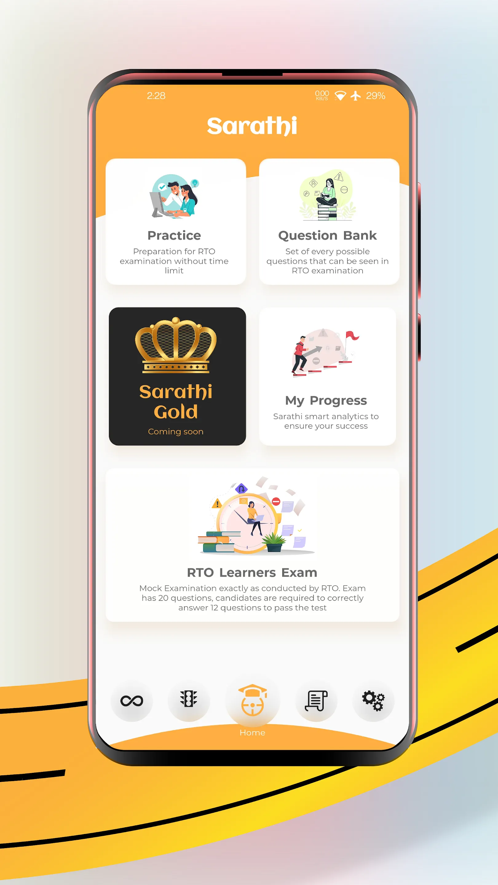 Sarathi - RTO Learners License | Indus Appstore | Screenshot