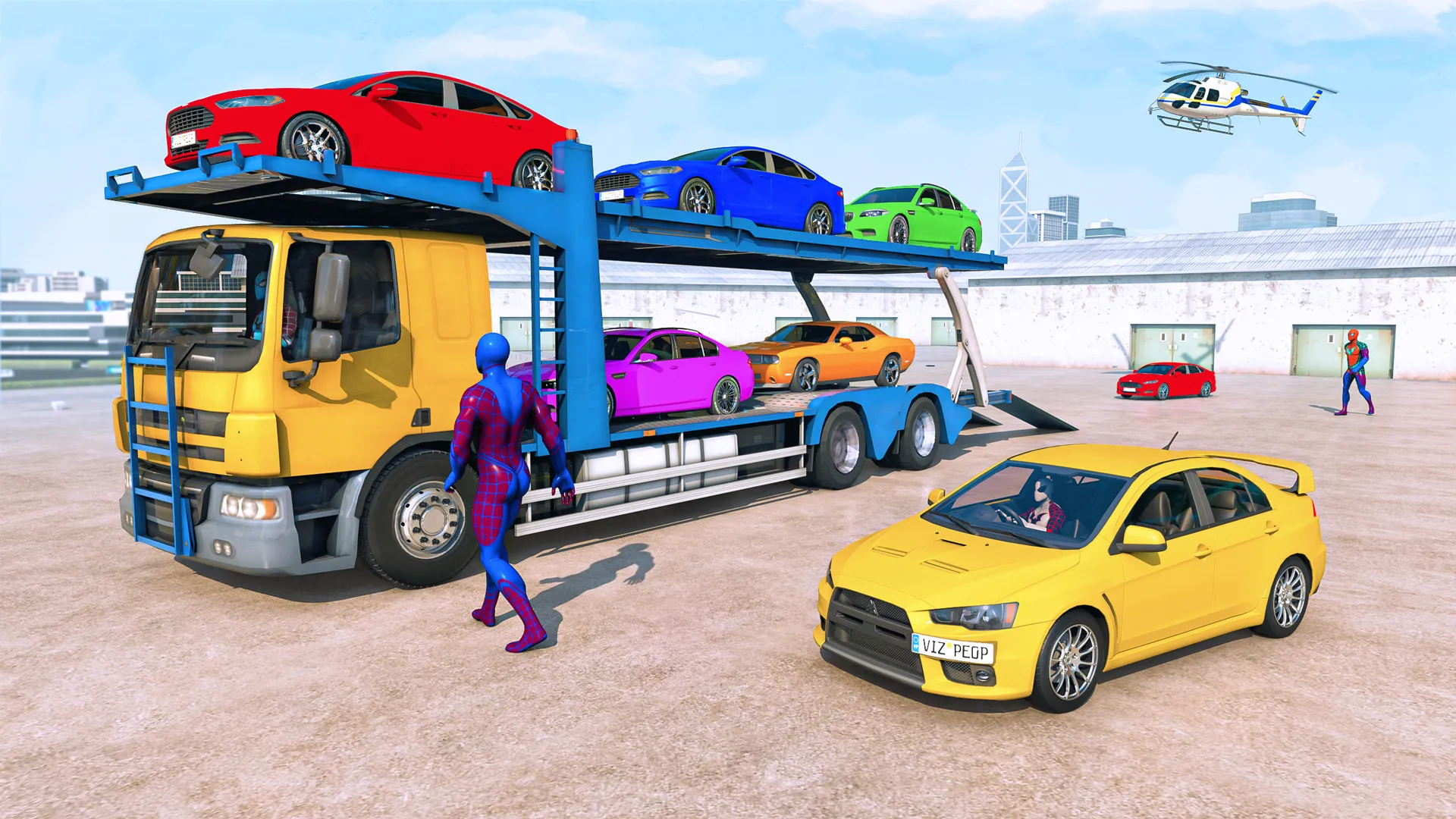 Superhero Car: Transport Game | Indus Appstore | Screenshot