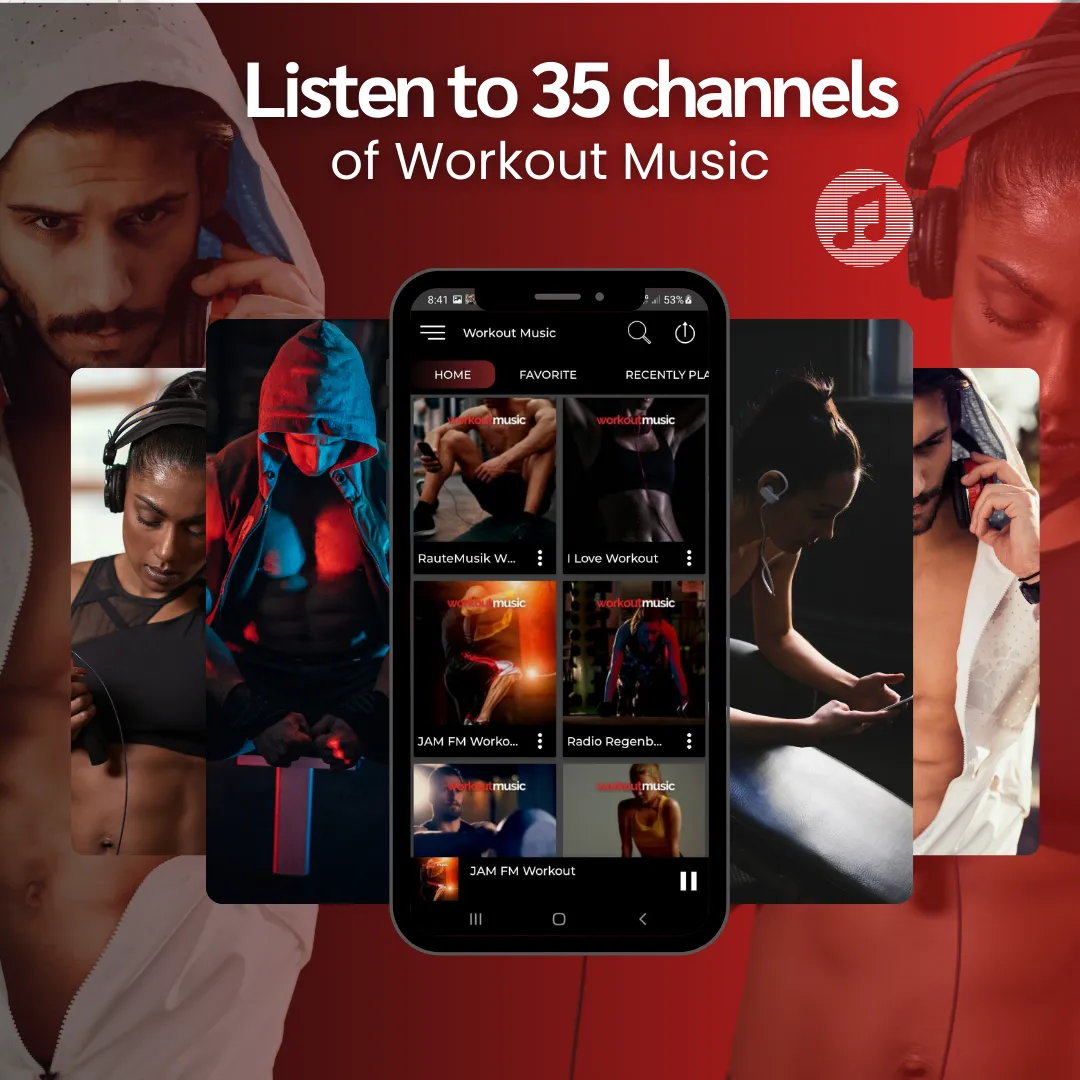 Workout Music App | Indus Appstore | Screenshot