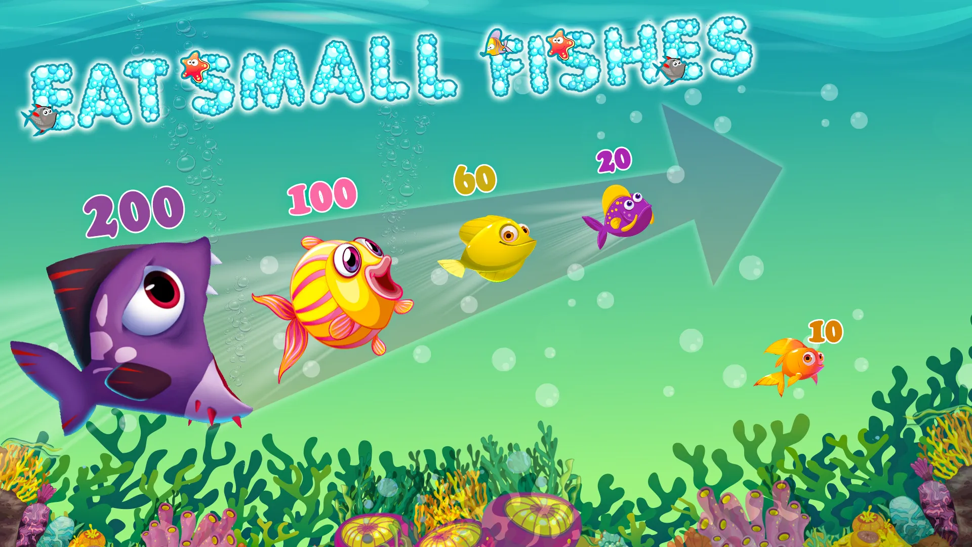 Big Fish Eat Small: Fish Games | Indus Appstore | Screenshot