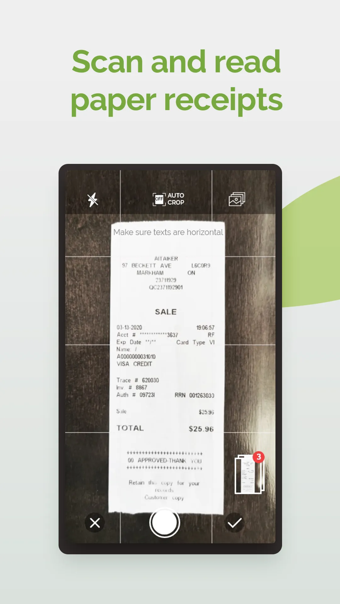 Foreceipt Receipt Tracker App | Indus Appstore | Screenshot