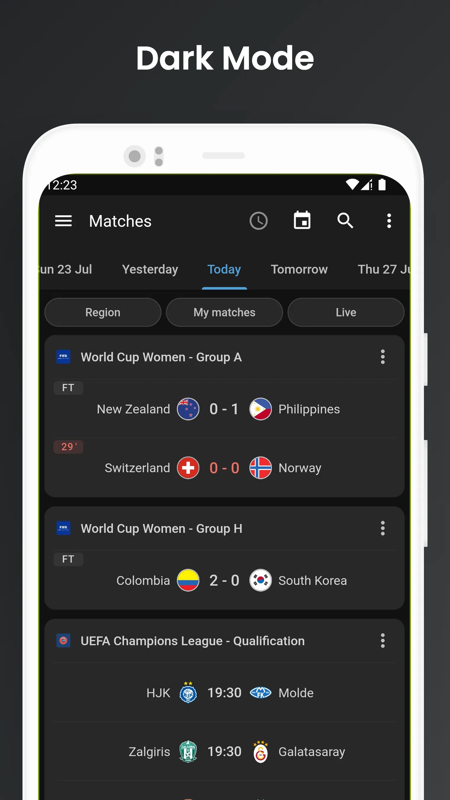 Footba11 - Soccer Live Scores | Indus Appstore | Screenshot