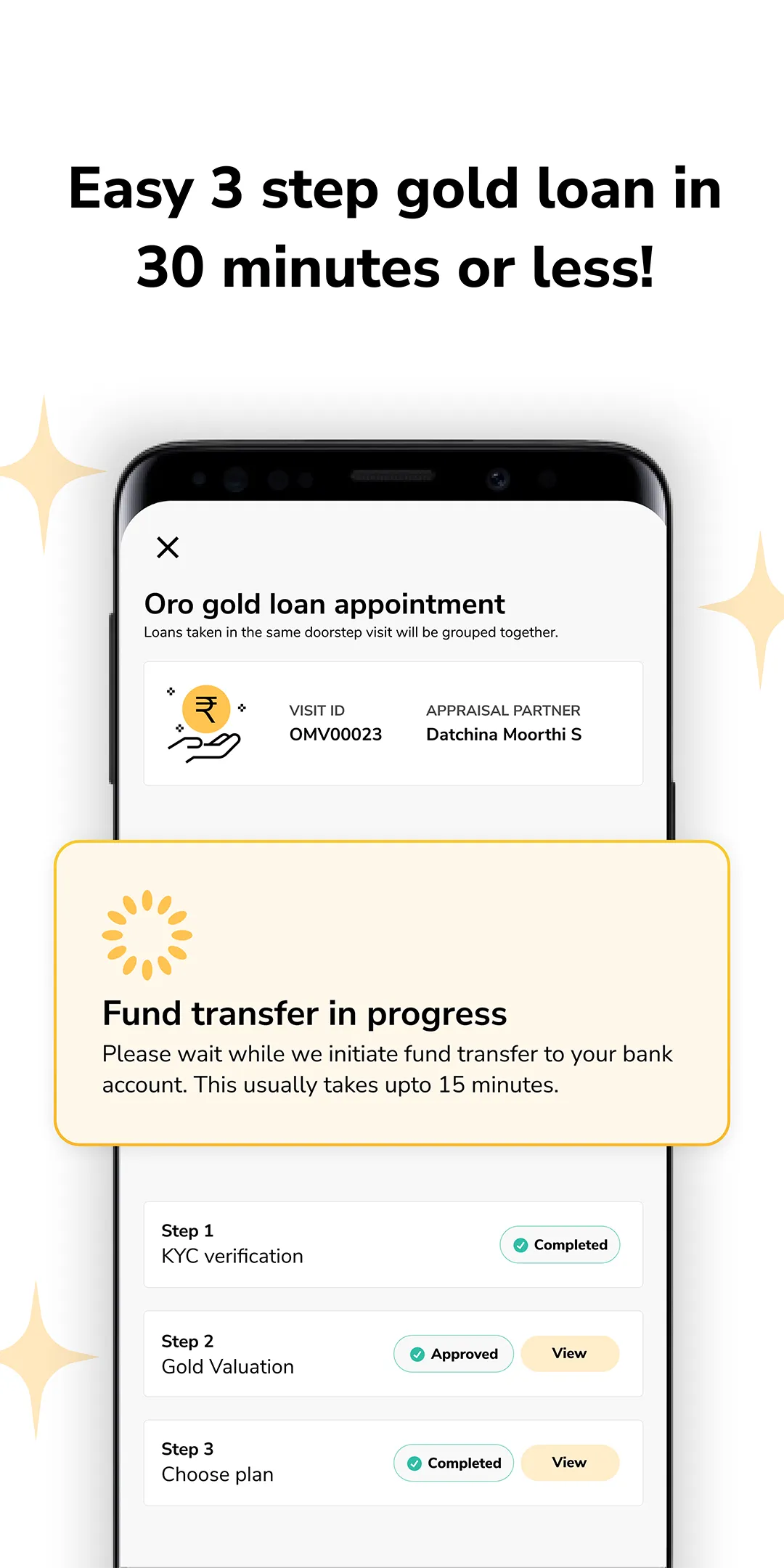 Oro Money | Gold Loans at home | Indus Appstore | Screenshot