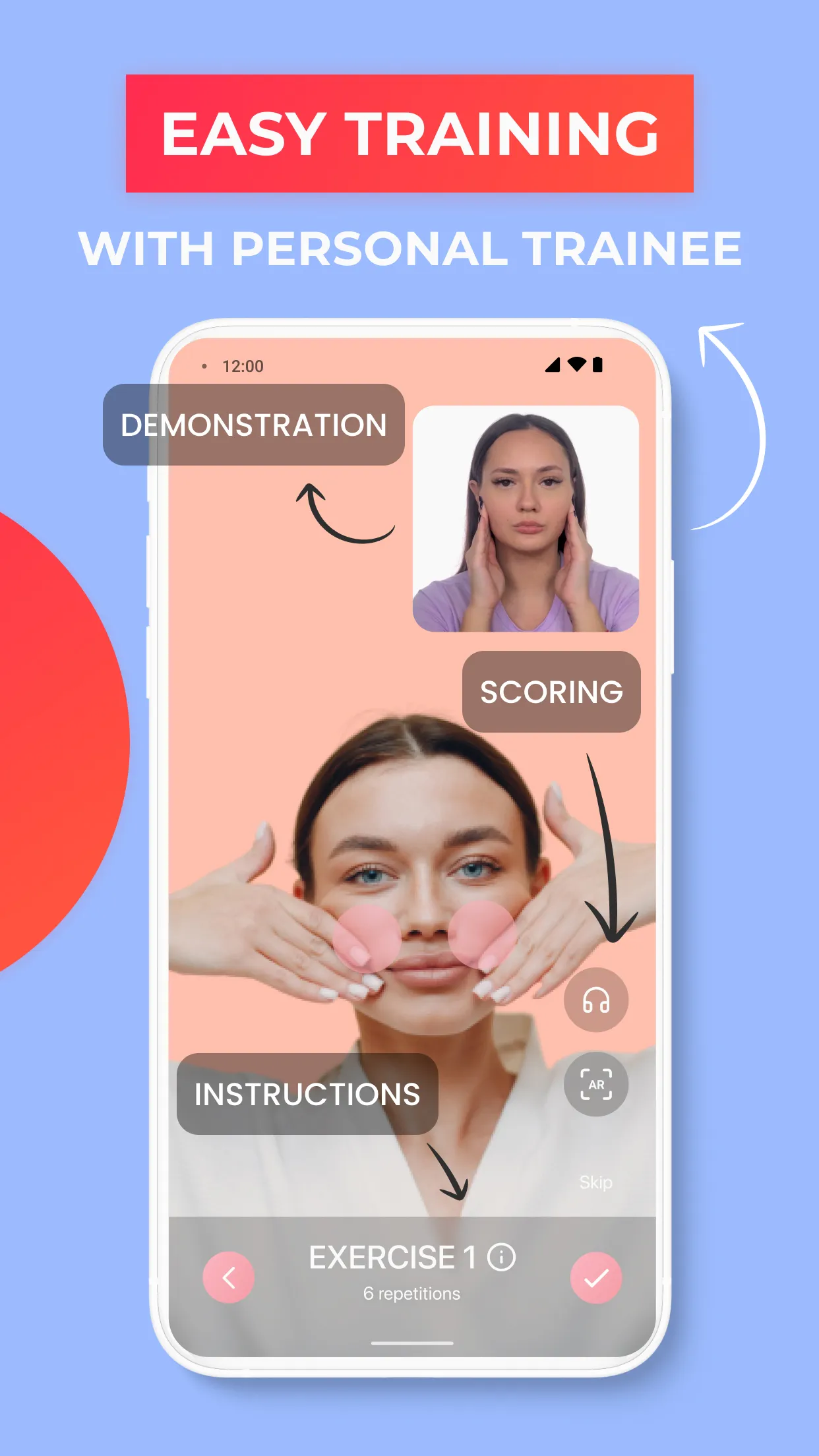 Face Yoga Workout for Women | Indus Appstore | Screenshot