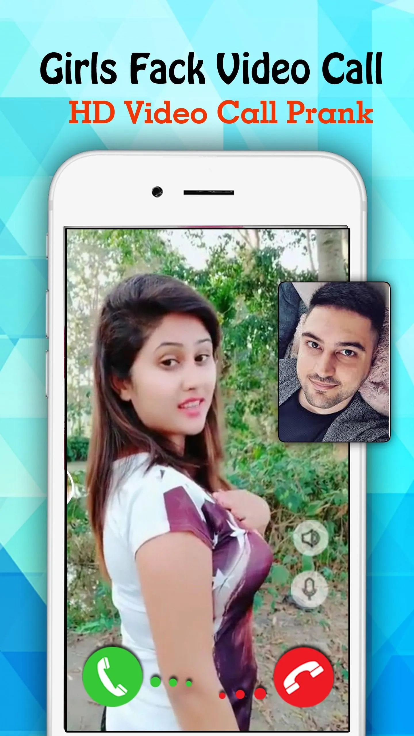 Girl Fake video Call, Prank | Indus Appstore | Screenshot