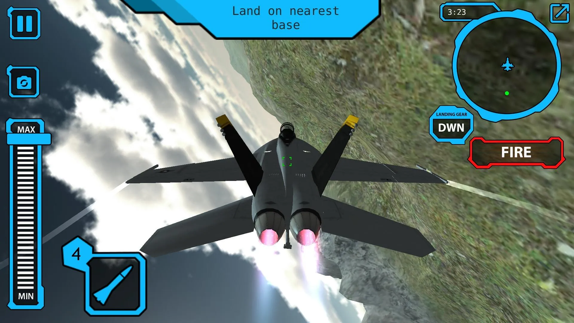 F18 Jet Fighter Simulator 3D | Indus Appstore | Screenshot