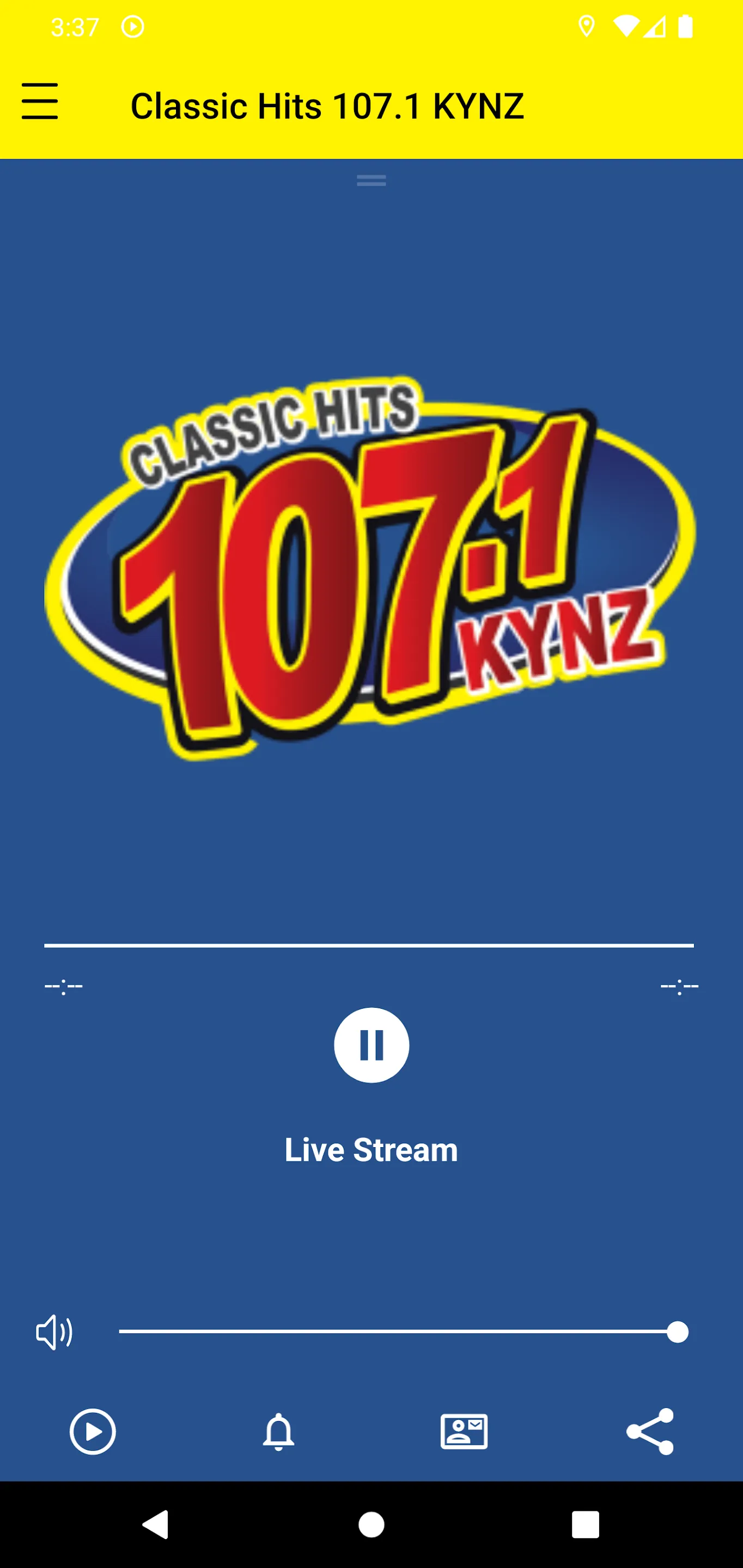 Classic Hits 107.1 | Indus Appstore | Screenshot