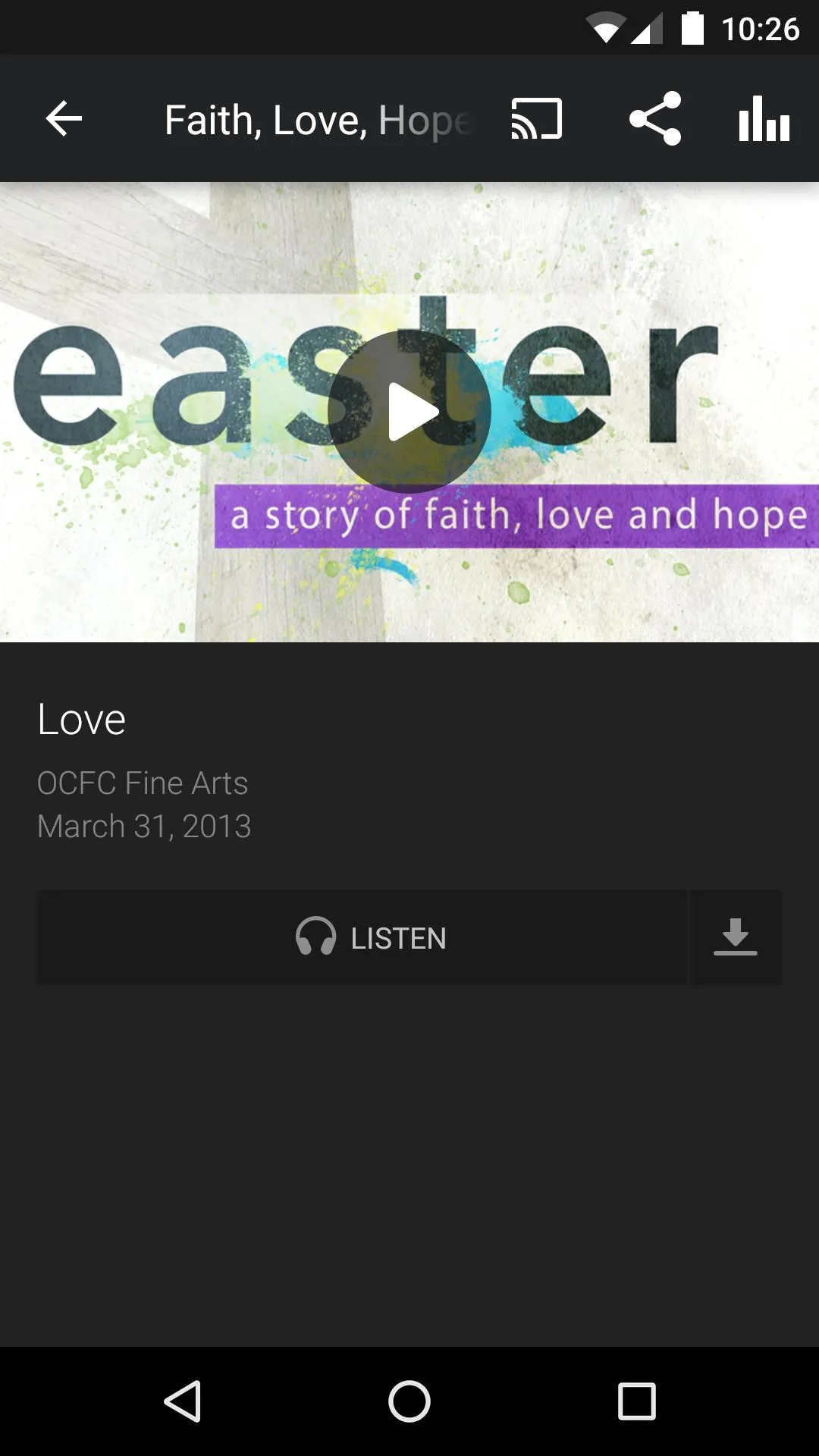 Odessa Christian Faith Center | Indus Appstore | Screenshot