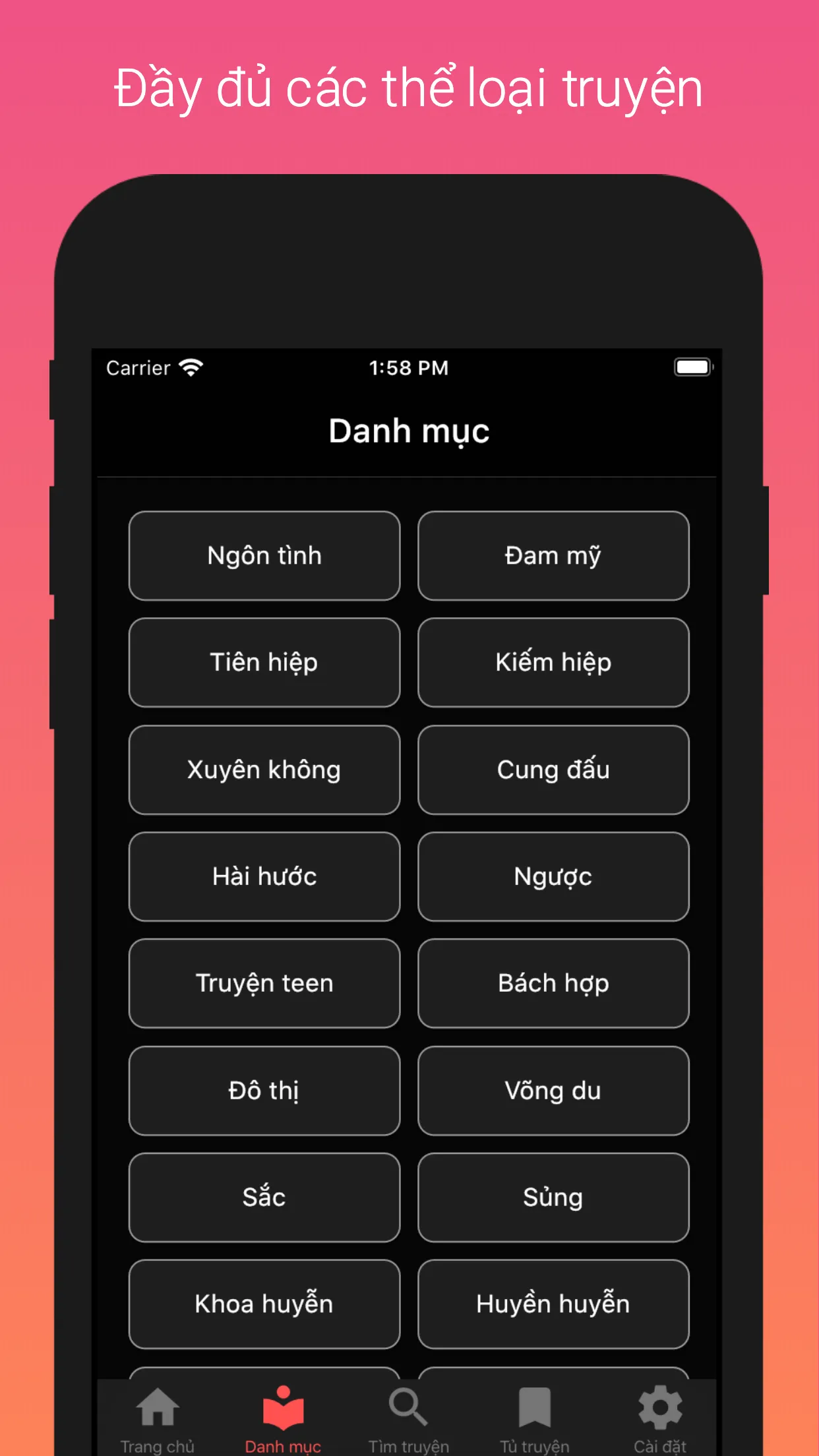 Love Truyện - Đọc Truyện Full | Indus Appstore | Screenshot