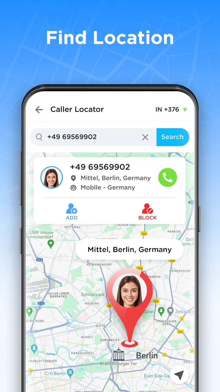 Mobile Number Location App | Indus Appstore | Screenshot