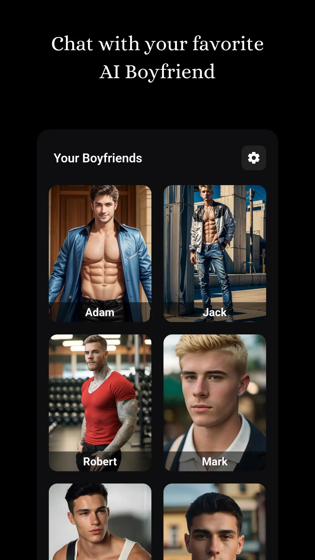 Adam: Romantic AI Boyfriend | Indus Appstore | Screenshot