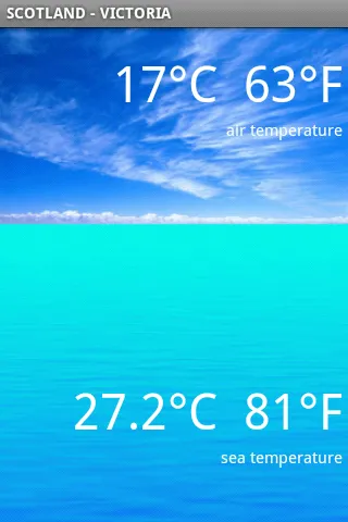 Sea Temperature | Indus Appstore | Screenshot