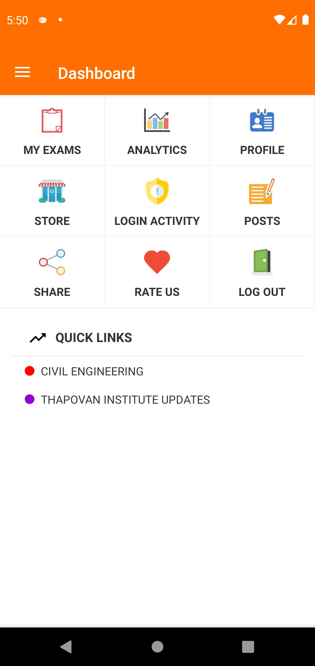 Thapovan Institute | Indus Appstore | Screenshot