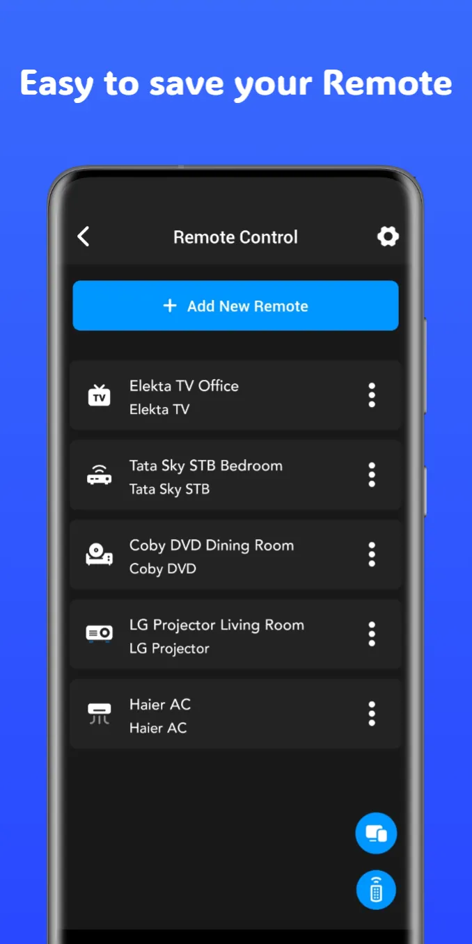 All SetTop Box Remote Control | Indus Appstore | Screenshot