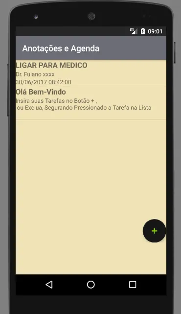 Agenda - Bloco de Notas | Indus Appstore | Screenshot