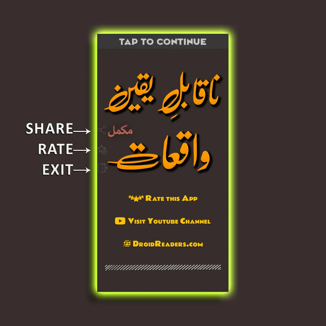 Naqabil e Yaqeen Sachay Waqiat | Indus Appstore | Screenshot