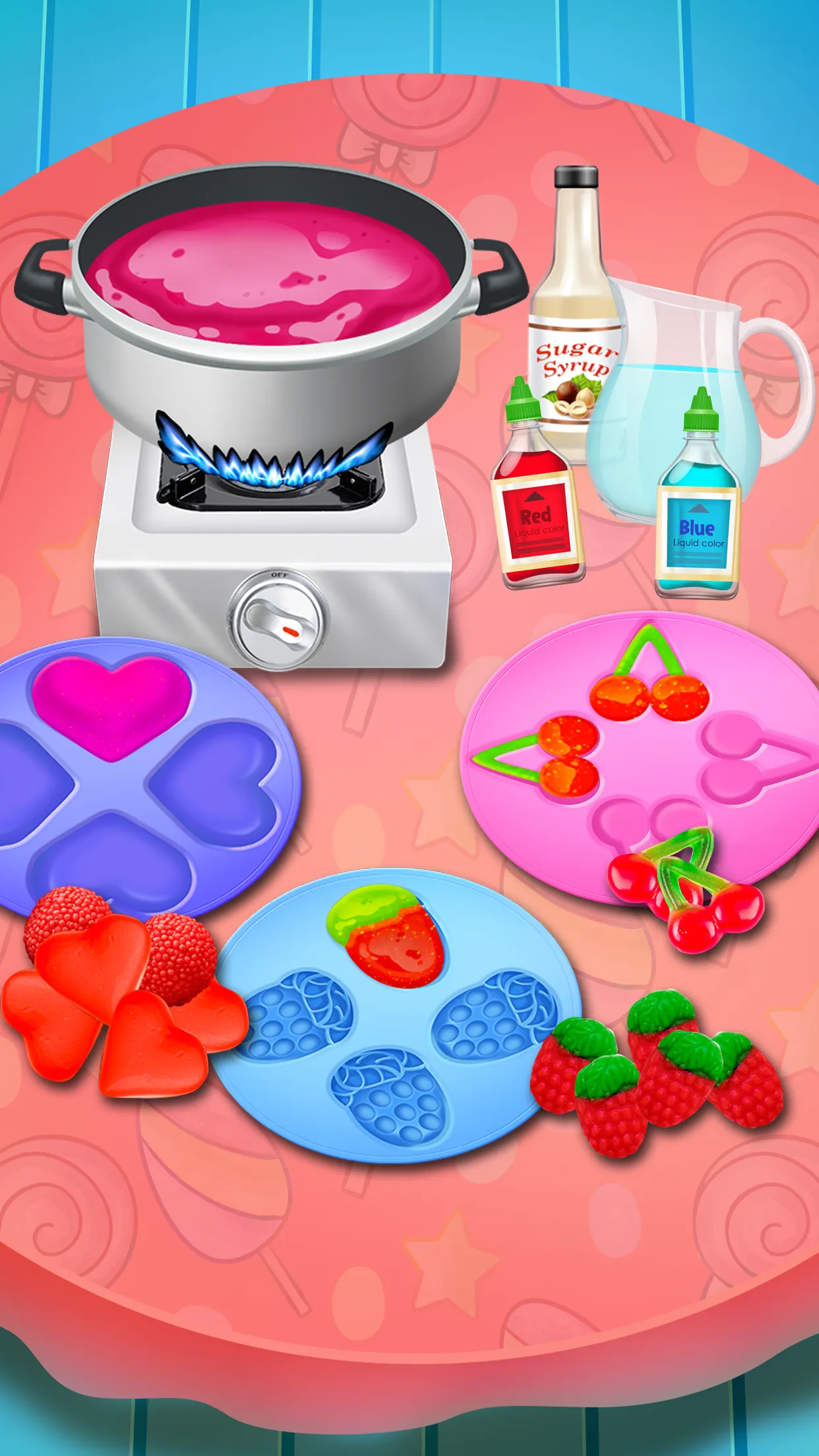 Sweet Rainbow Candy Cooking | Indus Appstore | Screenshot