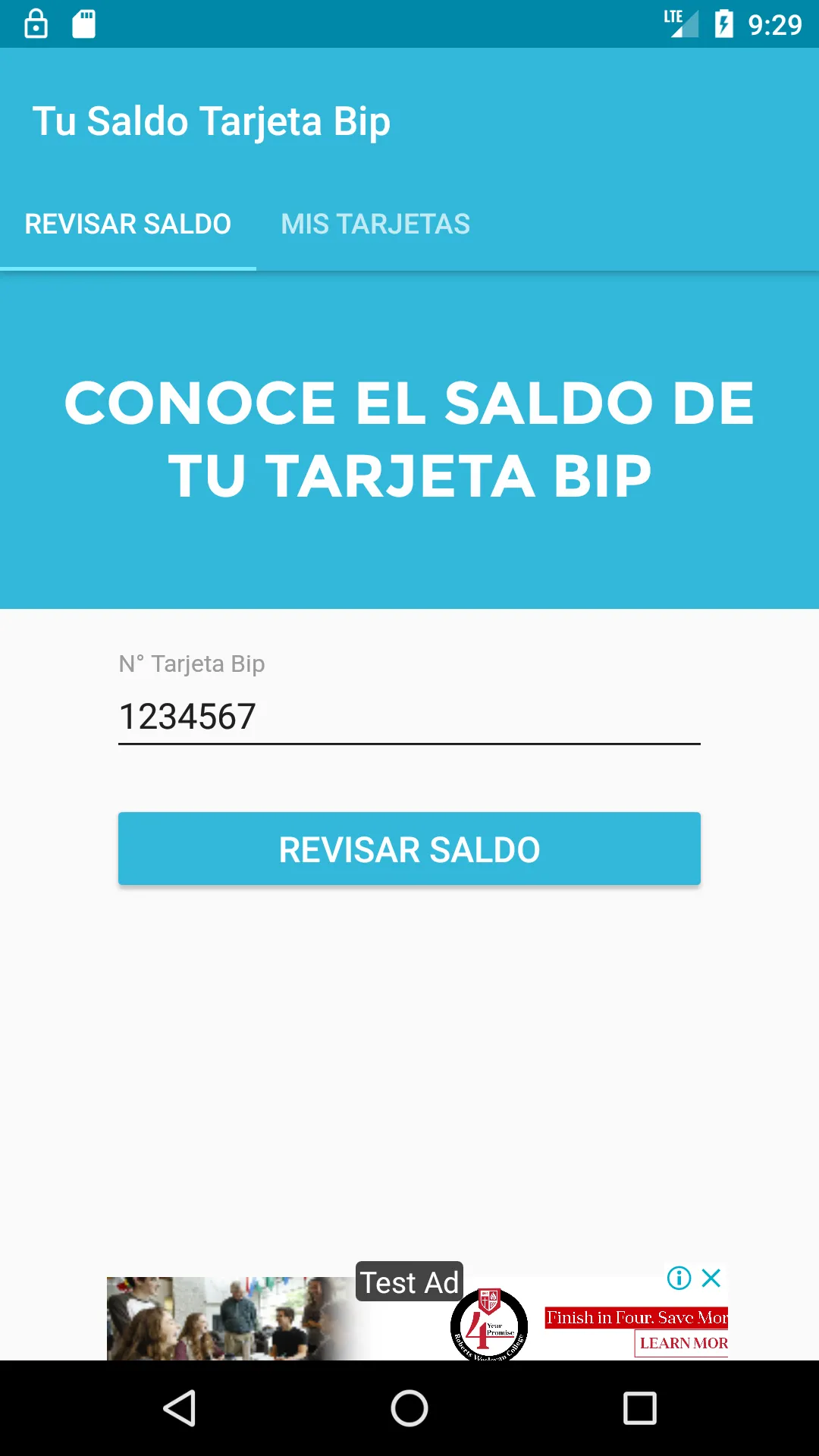 Tu Saldo Tarjeta Bip | Indus Appstore | Screenshot