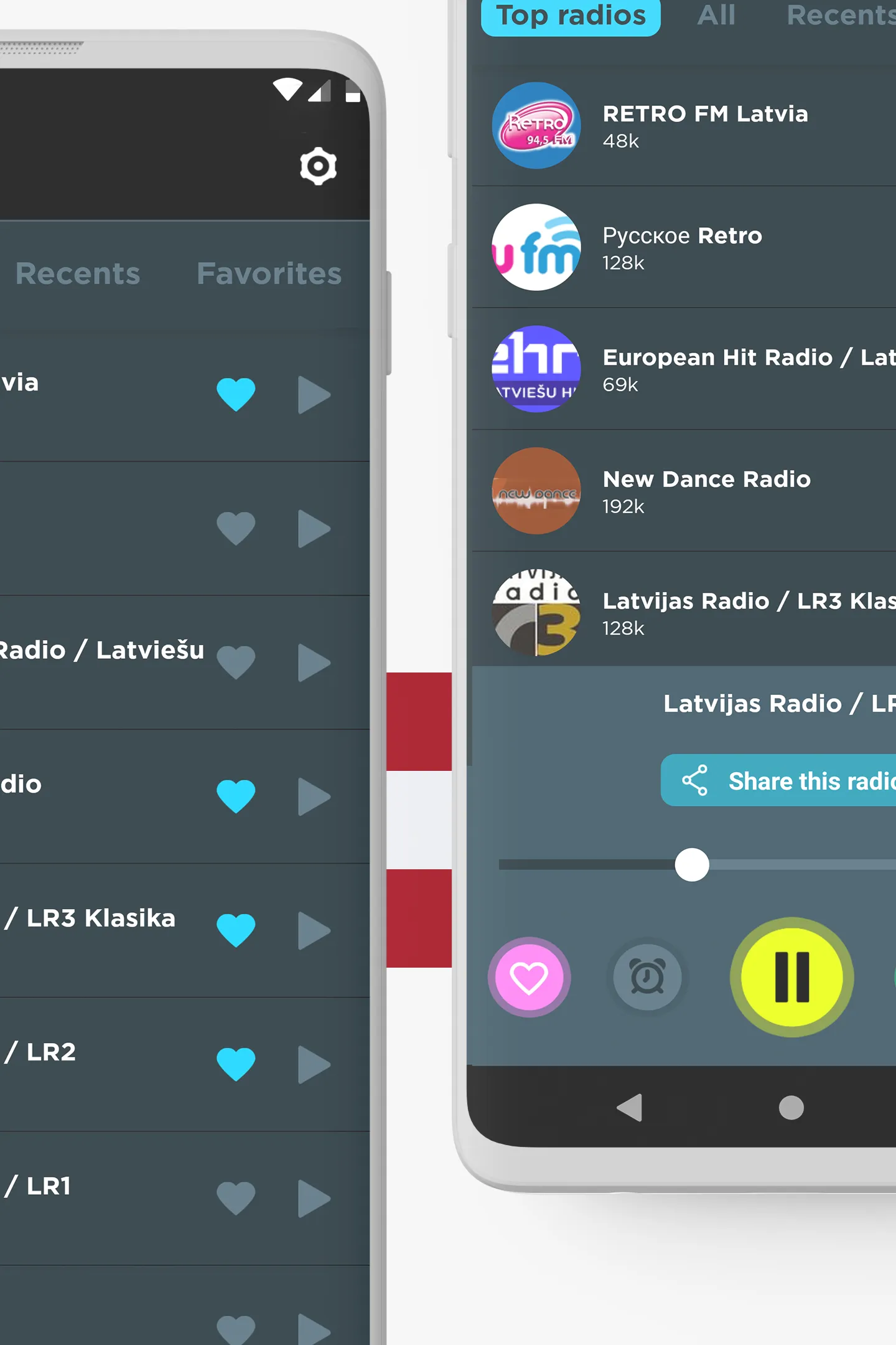 Radio Latvia FM online | Indus Appstore | Screenshot