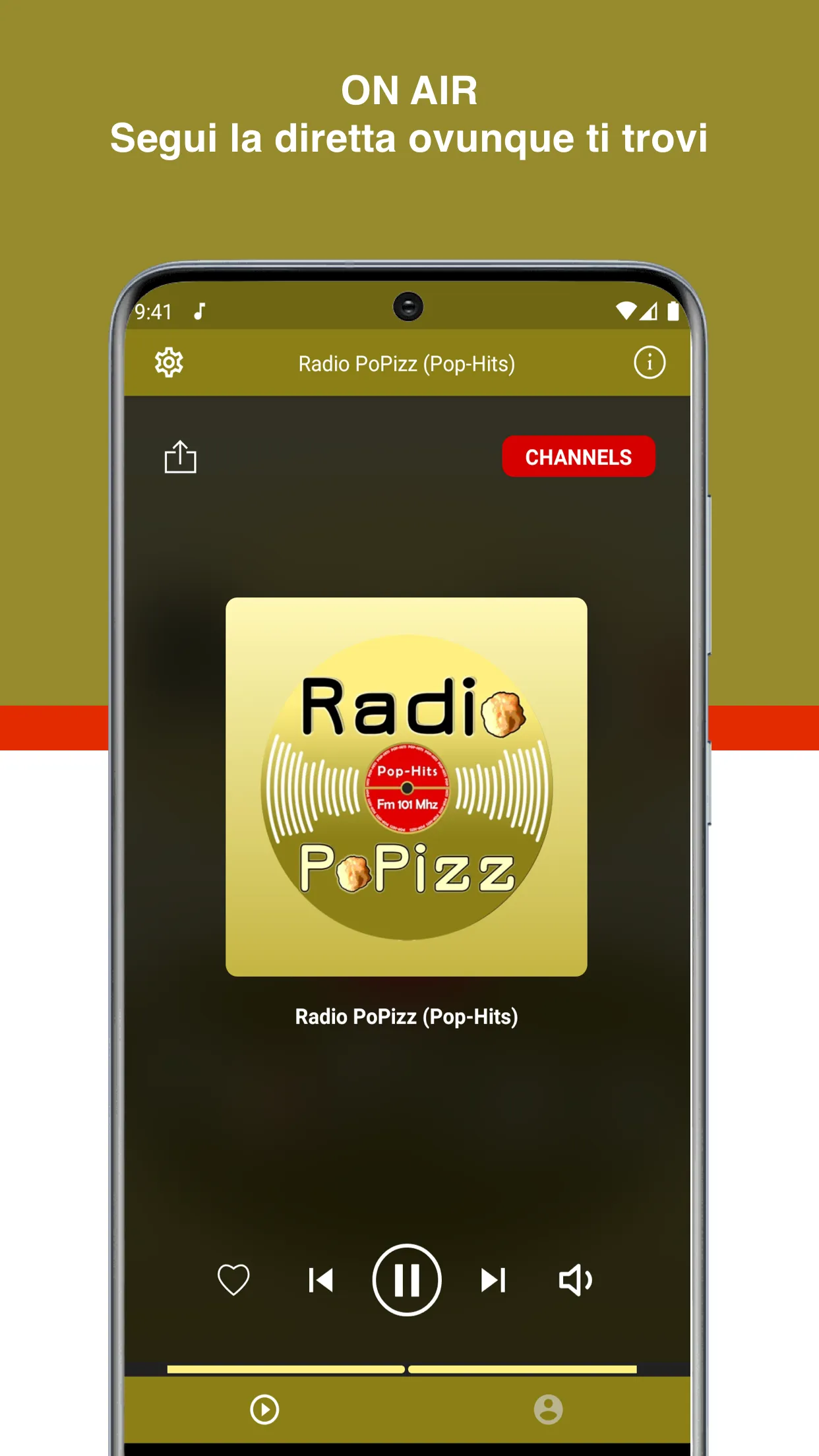 Radio PoPizz (Pop-Hits) | Indus Appstore | Screenshot