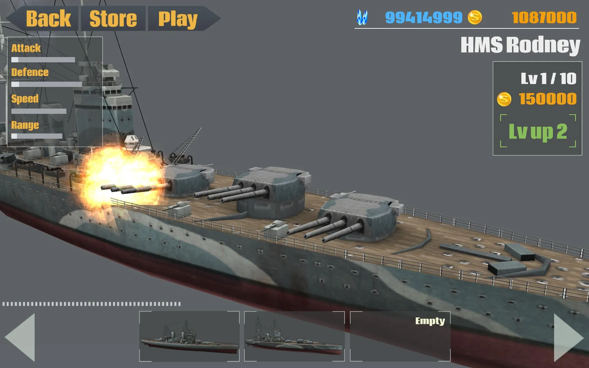 Warship War - The Atlantic War | Indus Appstore | Screenshot