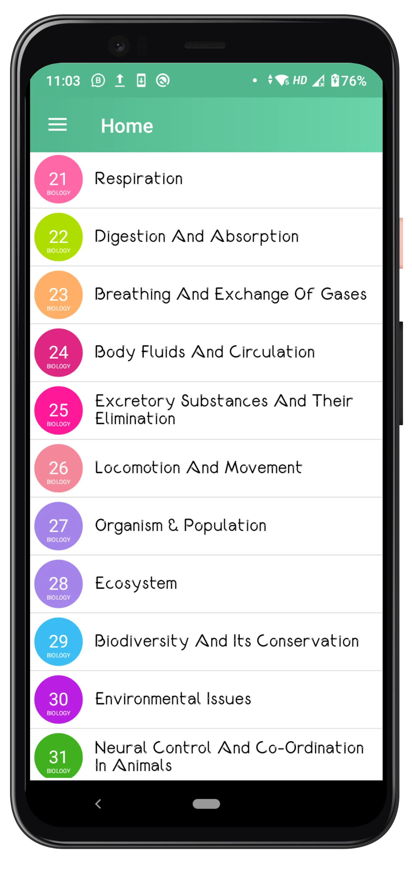 BIOLOGY QUESTION BANK FOR NEET | Indus Appstore | Screenshot