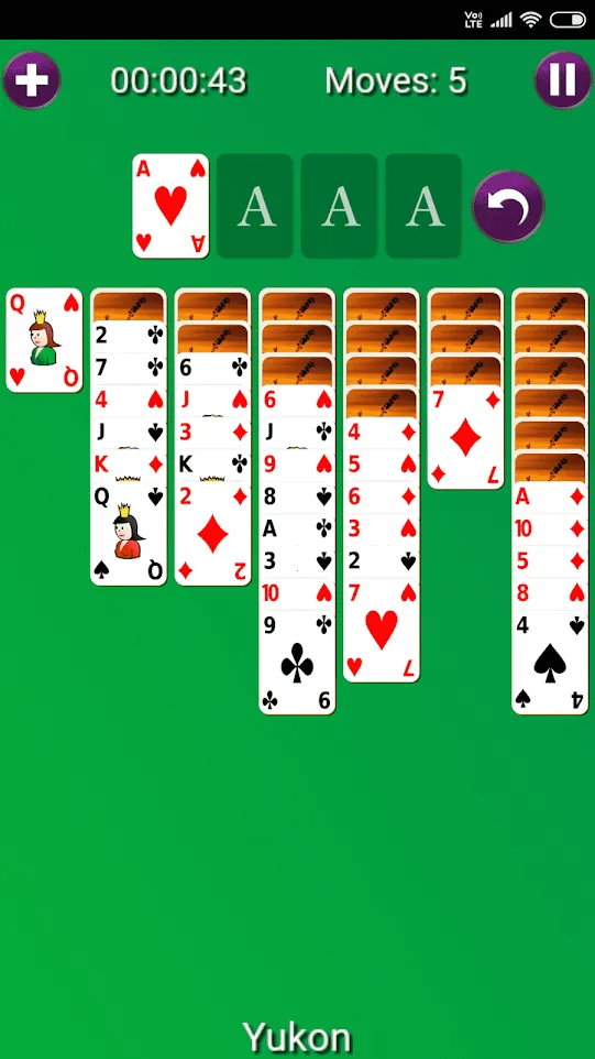 Yukon Solitaire and variants | Indus Appstore | Screenshot