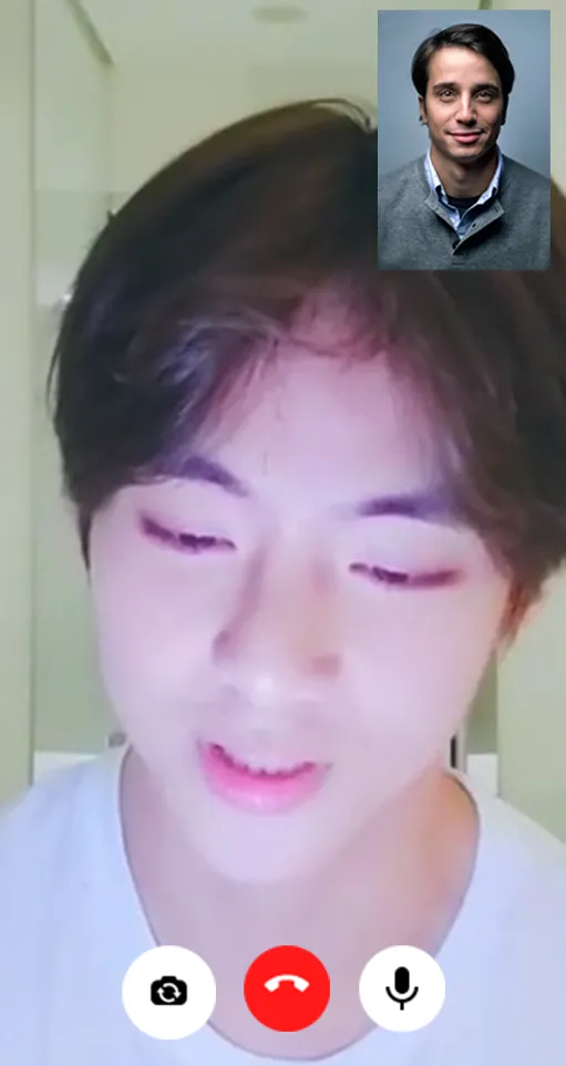 Kim Taehyung Fake Video Call | Indus Appstore | Screenshot