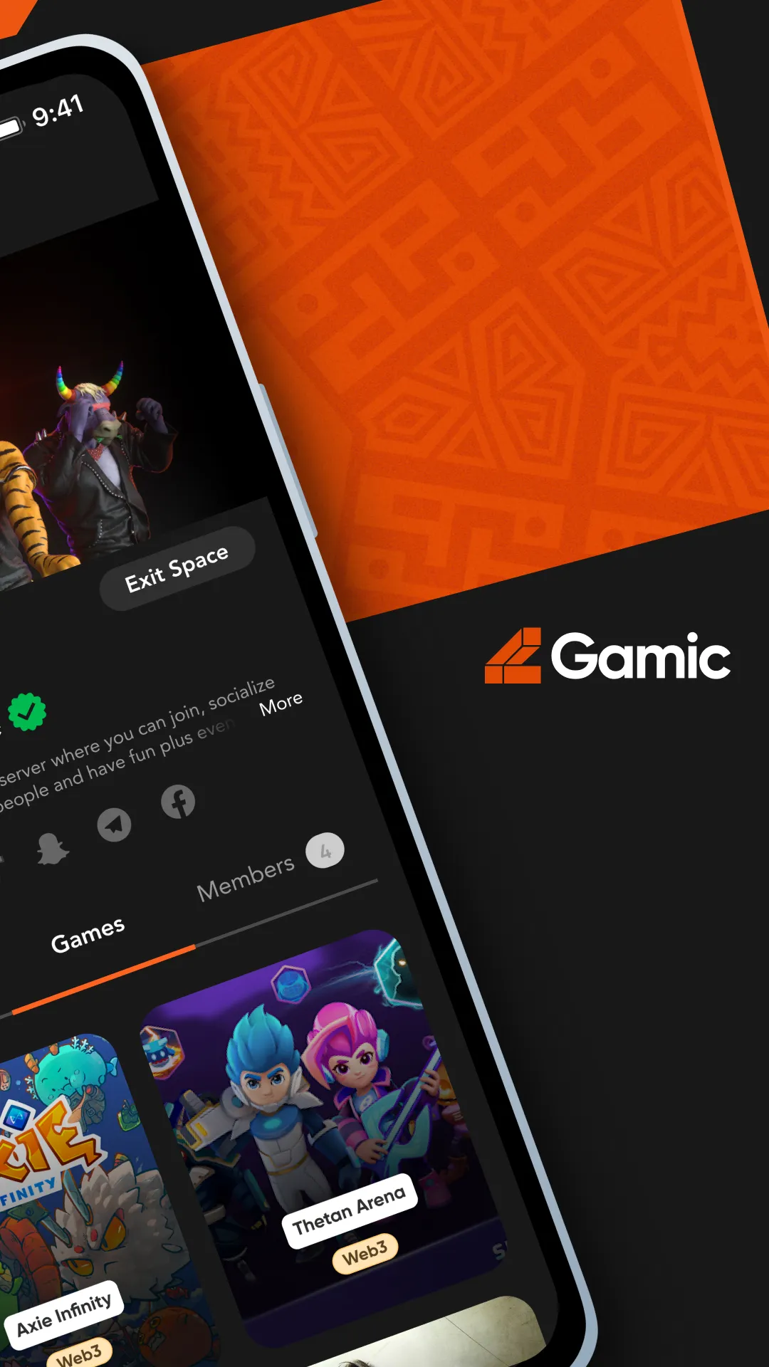 Gamic: Connect, Chat & Wallet | Indus Appstore | Screenshot