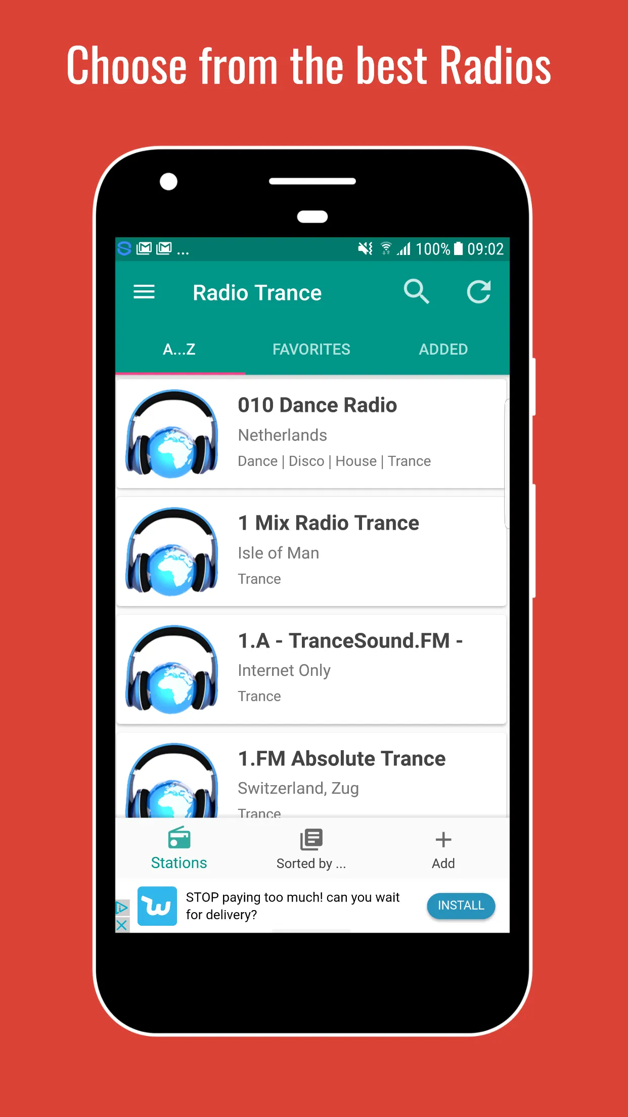 Trance Music Radio | Indus Appstore | Screenshot