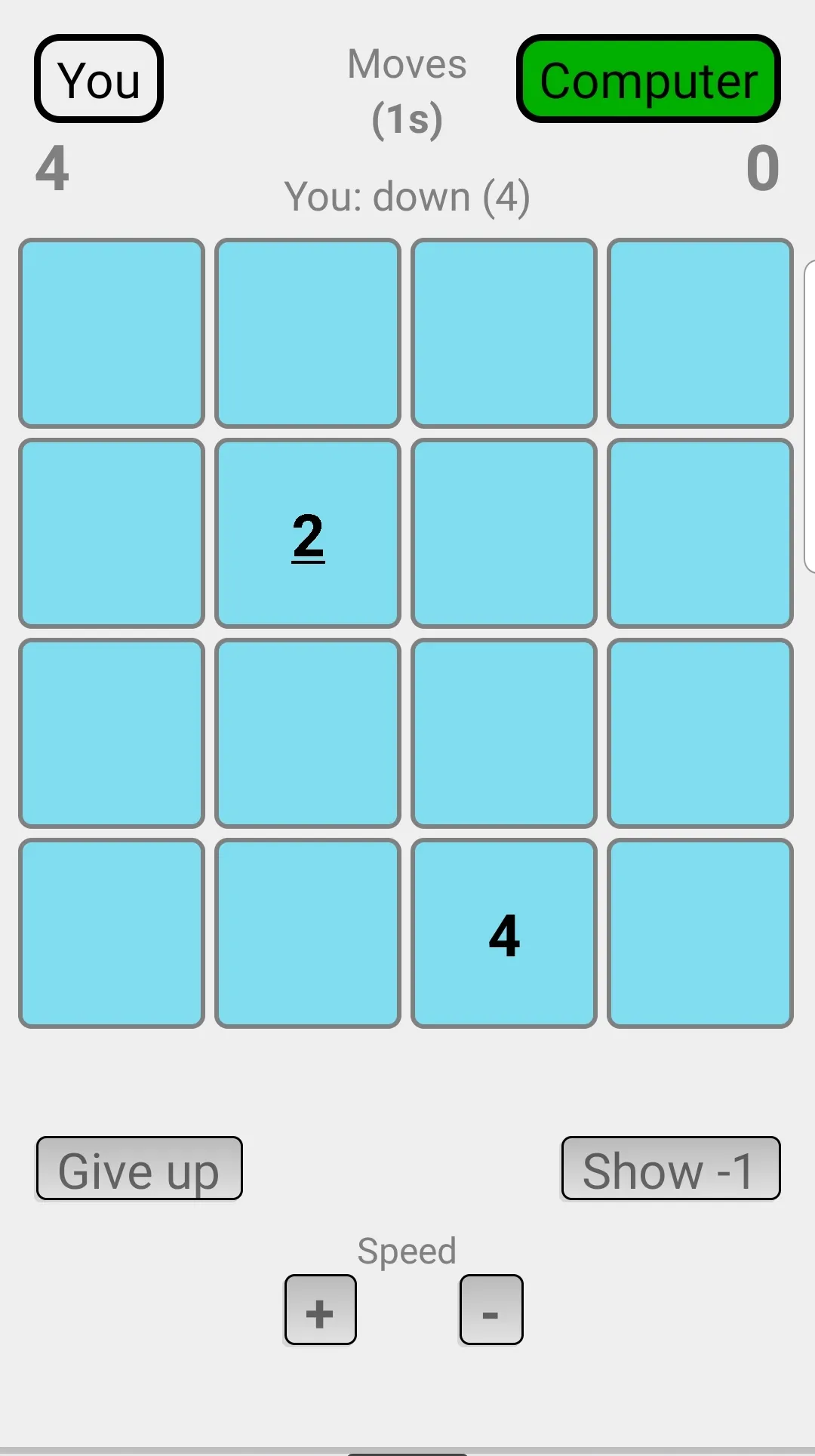 2048 Duel | Indus Appstore | Screenshot