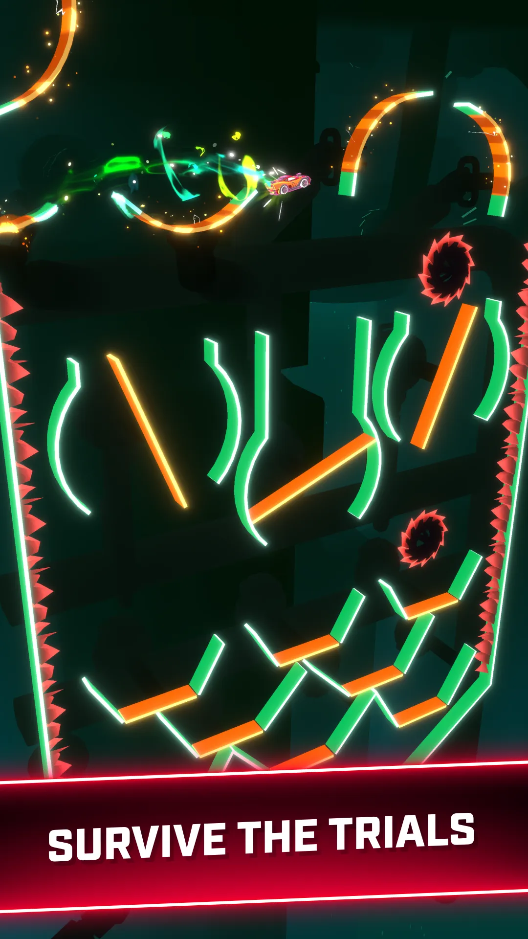 Rider Worlds - Neon Bike Races | Indus Appstore | Screenshot