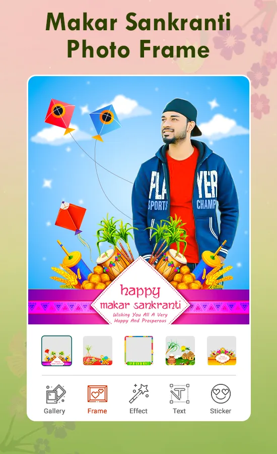 Makar Sankranti Photo Frame | Indus Appstore | Screenshot