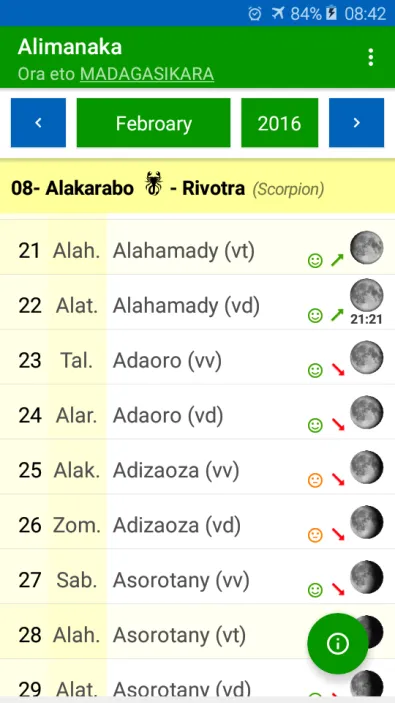 Alimanaka- Astrologie Malagasy | Indus Appstore | Screenshot