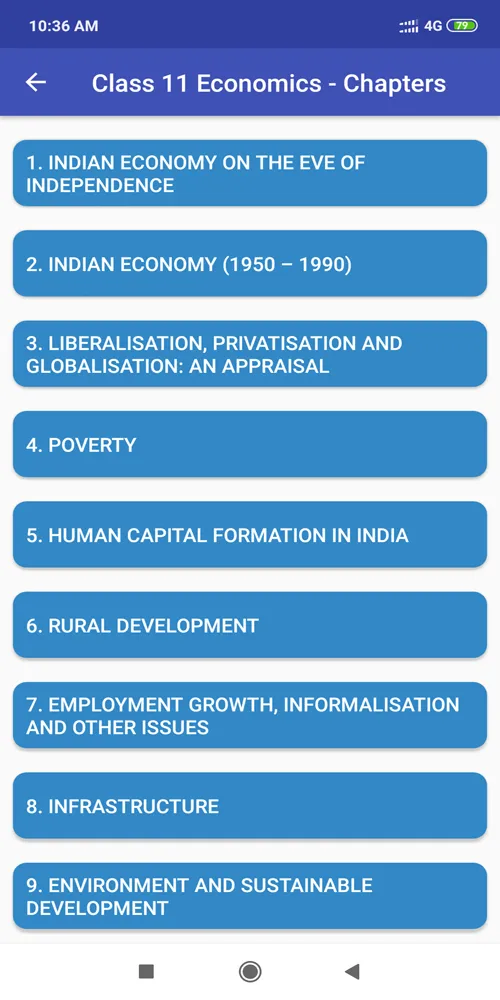 Class 11 Economics NCERT Book  | Indus Appstore | Screenshot